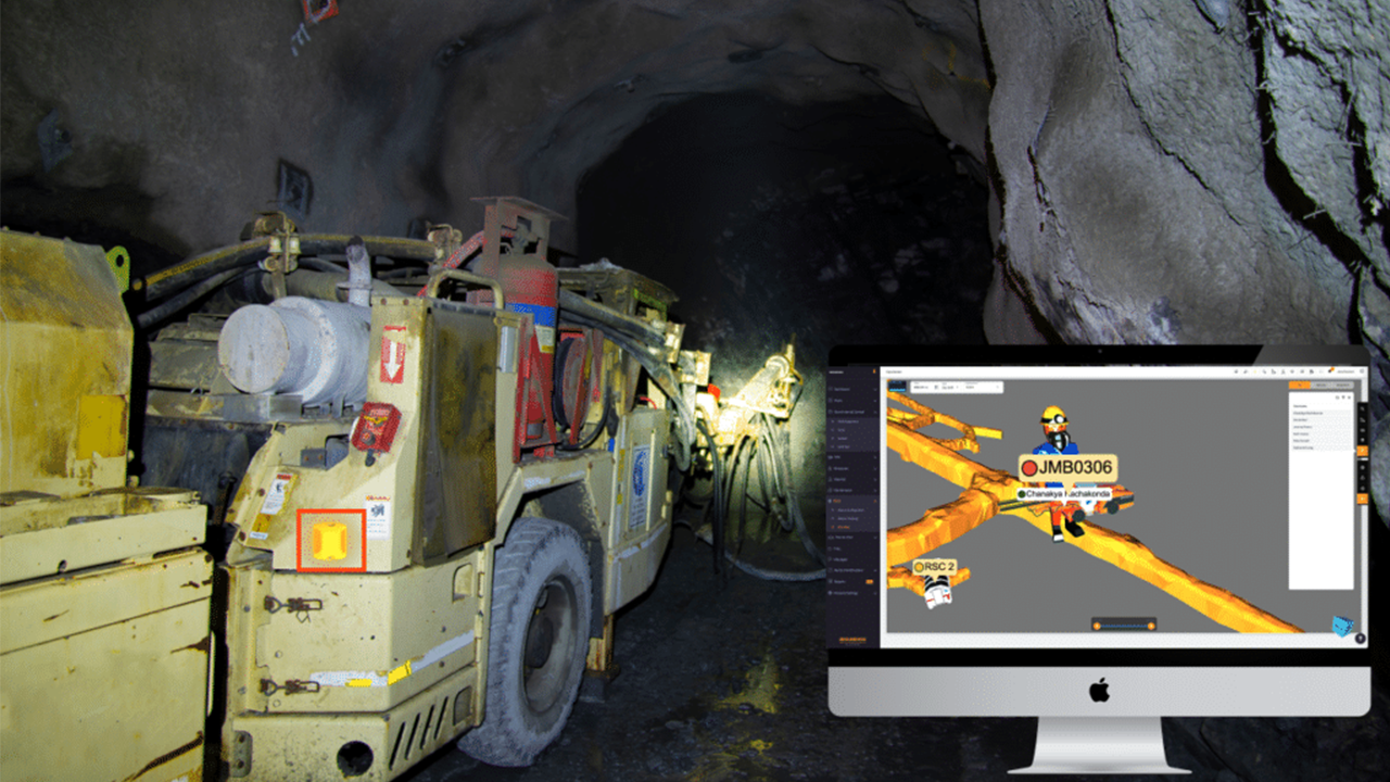 Asset tracking in underground mines