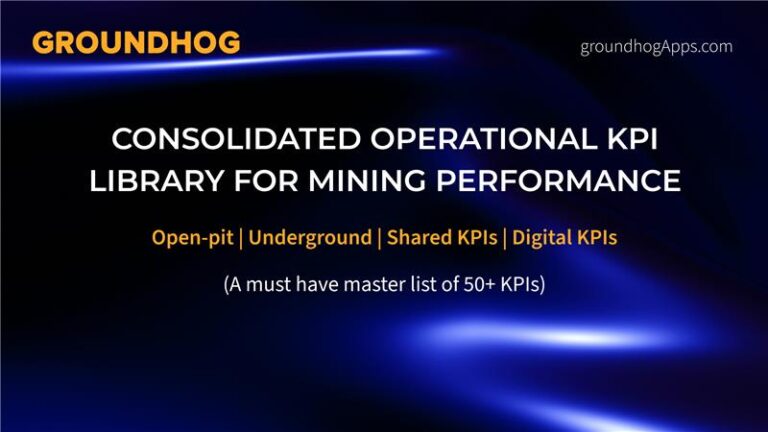 Consolidates-operational-kpi-library-for-mining-performance